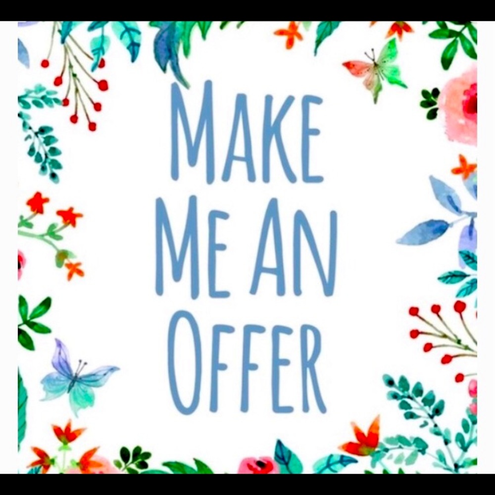 Any reasonable offer excepted!!